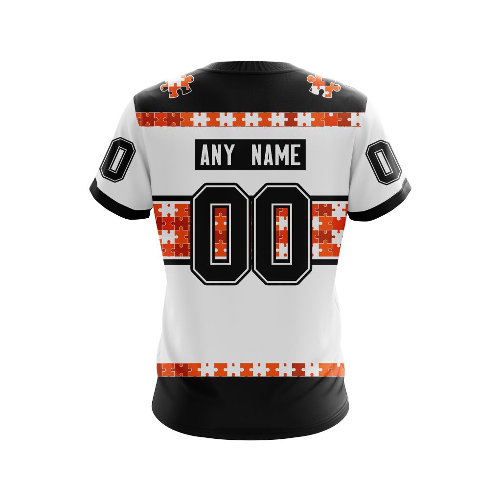 Nhl Anaheim Ducks Autism Awareness Personalized 3D Hoodie Nhl Anaheim Ducks Autism Awareness Personalized 3D Hoodie
