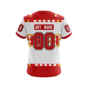 Nhl Calgary Flames Autism Awareness Ver2 Personalized 3D Hoodie