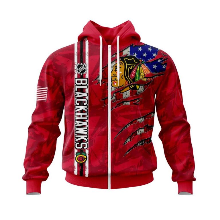 Nhl-Chicago-Blackhawks-Personalized-With-American-Flag-3D-Hoodie-Shirt-2