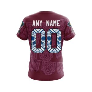 Nhl Colorado Avalanche Specialized Heritage Kits Personalized 3D Hoodie