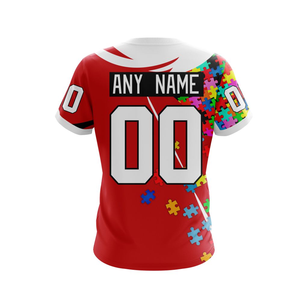 Nhl Detroit Red Wings Autism Awareness Ver2 Personalized 3D Hoodie Nhl Detroit Red Wings Autism Awareness Ver2 Personalized 3D Hoodie