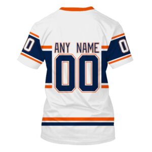 Nhl Edmonton Oilers Ver3 Personalized 3D Hoodie