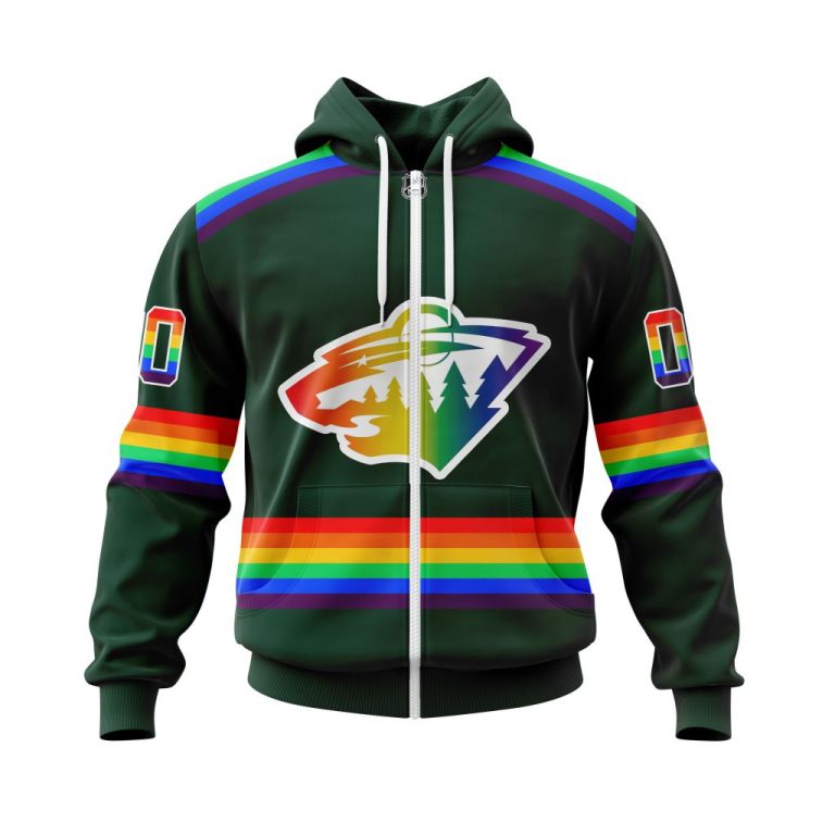 Nhl-Minnesota-Wild-Lgbt-Pride-Green-Personalized-Custom-3D-Hoodie-Shirt-2