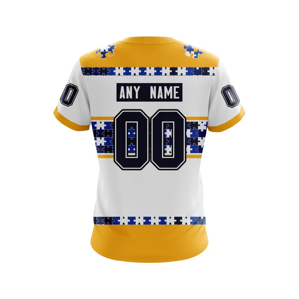 Nhl Nashville Predators Autism Awareness Ver2 Personalized 3D Hoodie Nhl Nashville Predators Autism Awareness Ver2 Personalized 3D Hoodie