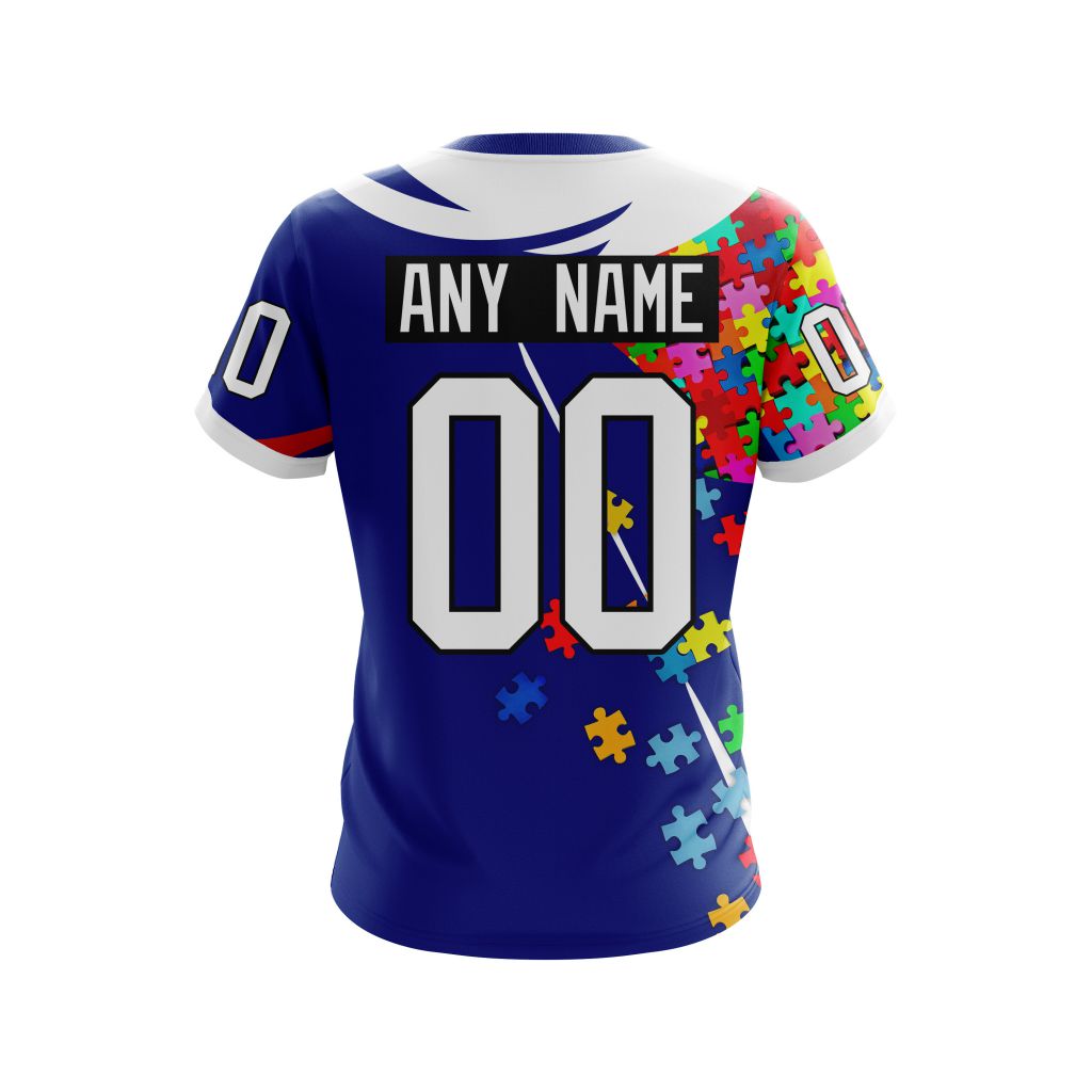 Nhl New York Rangers Autism Awareness Ver2 Personalized 3D Hoodie Nhl New York Rangers Autism Awareness Ver2 Personalized 3D Hoodie