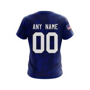 Nhl New York Rangers Personalized With American Flag 3D Hoodie