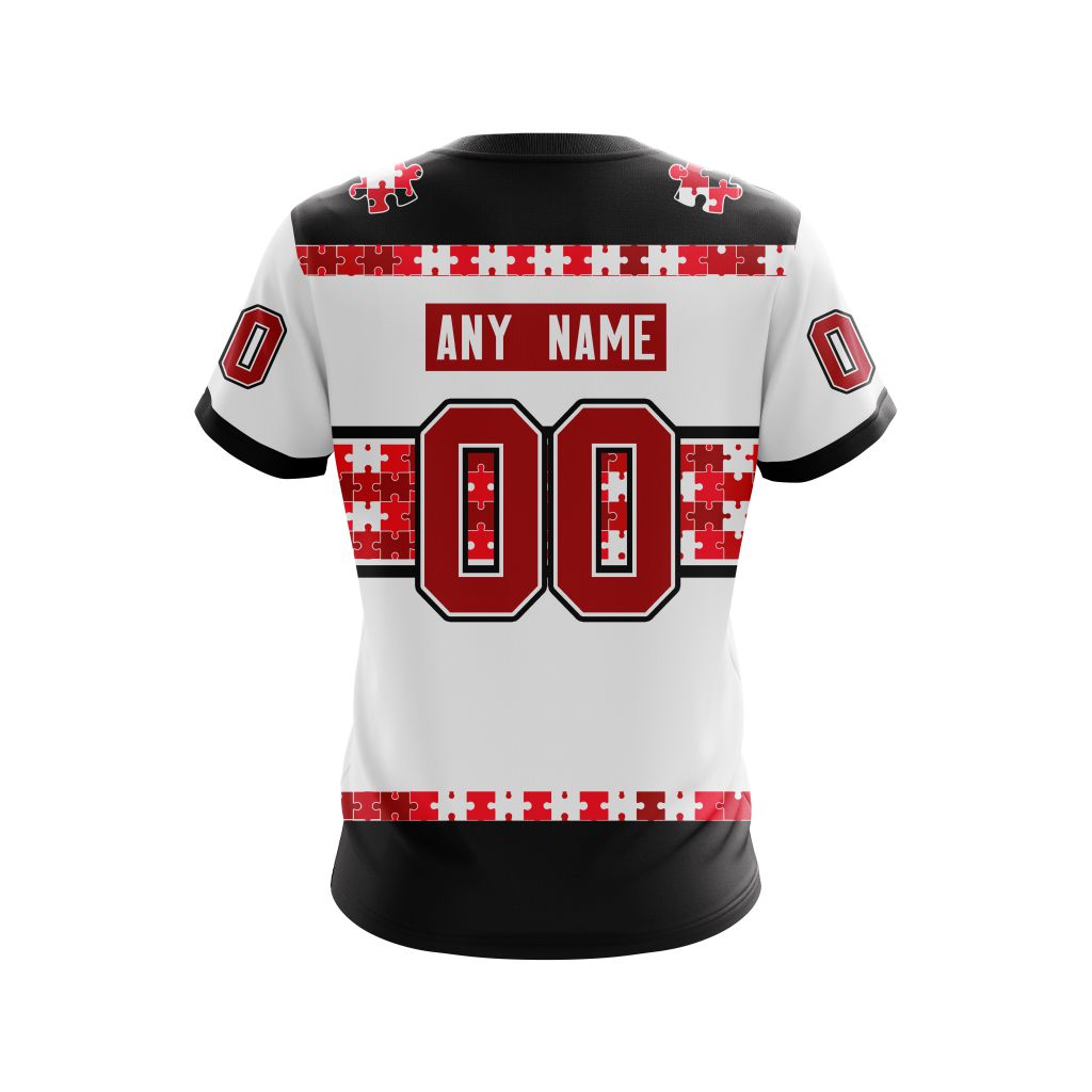 Nhl Ottawa Senators Autism Awareness Personalized 3D Hoodie Nhl Ottawa Senators Autism Awareness Personalized 3D Hoodie