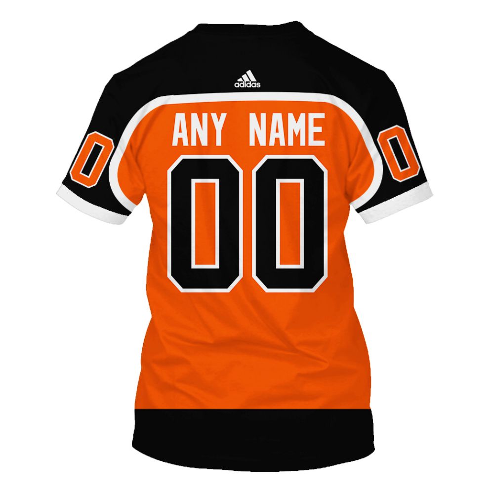 Nhl Philadelphia Flyers Reverse Retro Personalized 3D Hoodie Nhl Philadelphia Flyers Reverse Retro Personalized 3D Hoodie