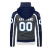 Nhl Winnipeg Jets Personalized 3D Hoodie Mask