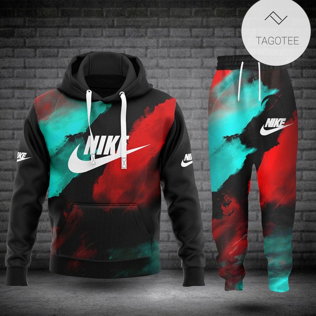 Nike Color Mix Hoodie And Pants Nike Color Mix Hoodie And Pants