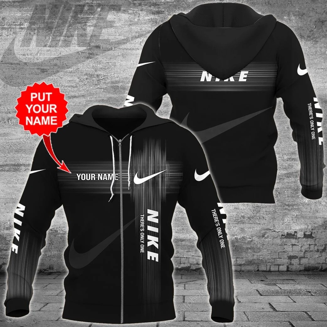 Nike There’S Only One Custom Name 3D Hoodie Nike There’S Only One Custom Name 3D Hoodie