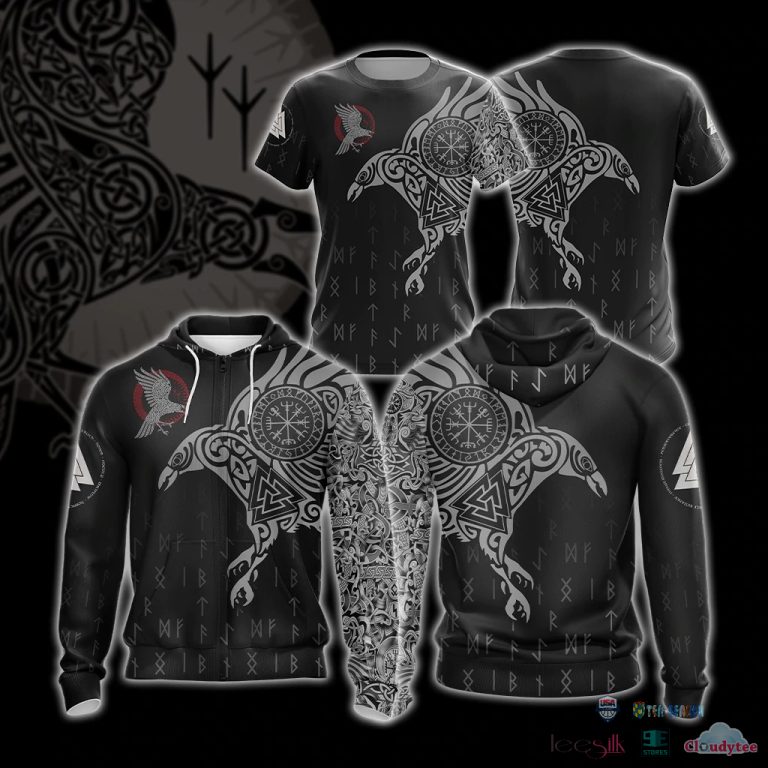 Nordic-Warrior-Viking-3D-All-Over-Print-Shirt-Hoodie-1