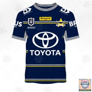 North Queensland Cowboys Nrl Personalized 3D Hoodies Home Jersey