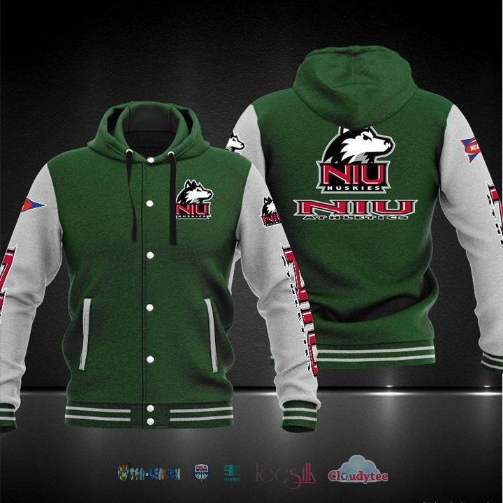 Northern Illinois Huskies Baseball Hoodie Jacket Northern Illinois Huskies Baseball Hoodie Jacket