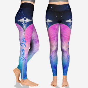 Nursing In My Veins Personalized All Over Printed Hoodie And Leggings