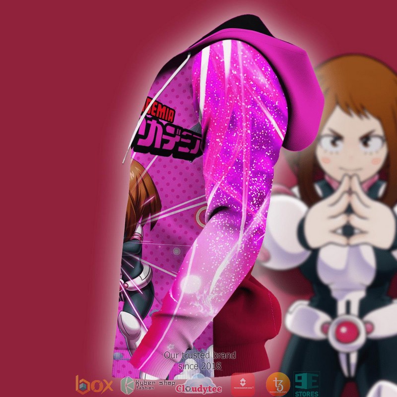 Ochako Uraraka My Hero Academia Anime 3D Hoodie Ochako Uraraka My Hero Academia Anime 3D Hoodie