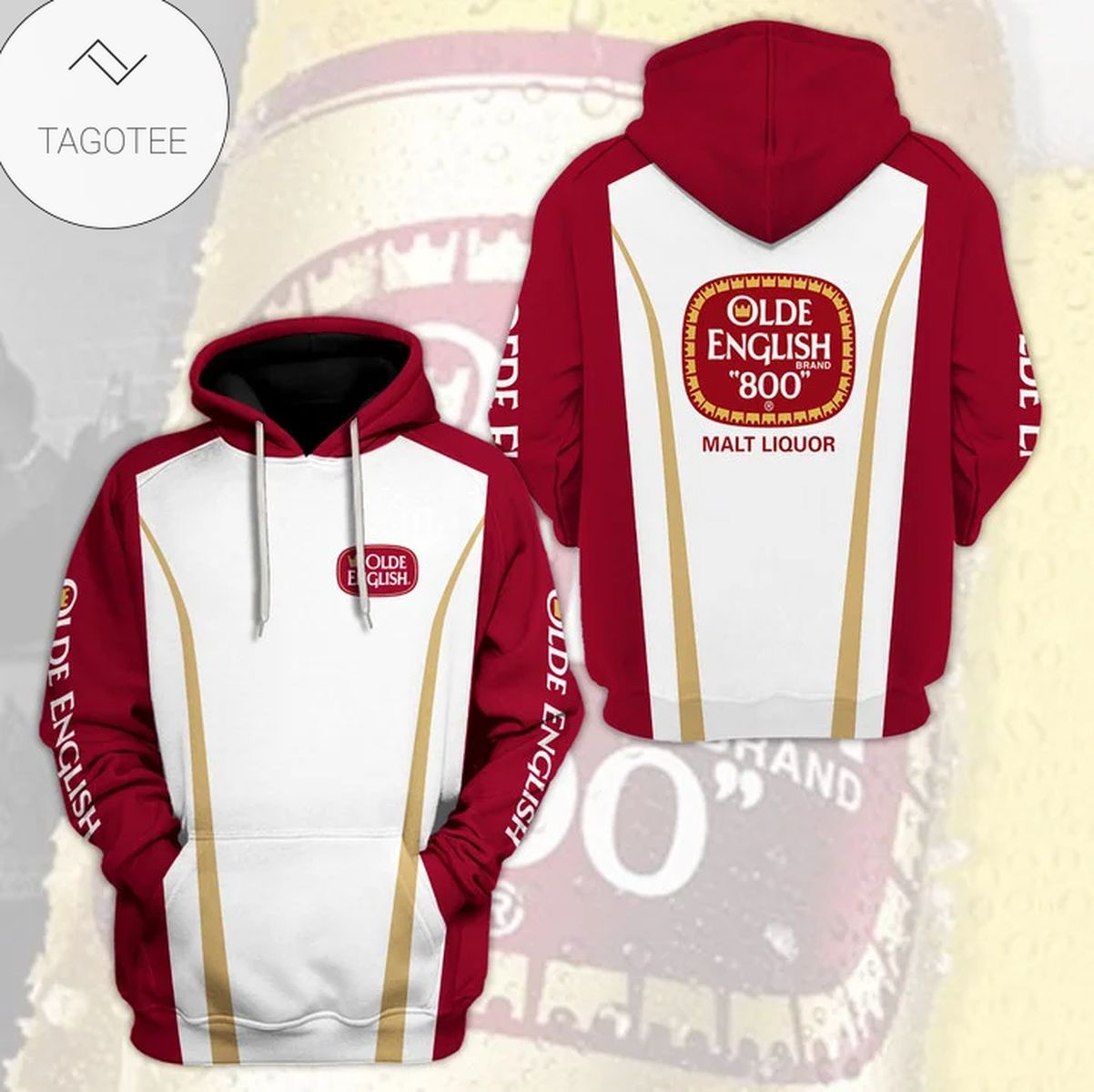 Olde English 800 Malt Liquor Logo Hoodie Olde English 800 Malt Liquor Logo Hoodie