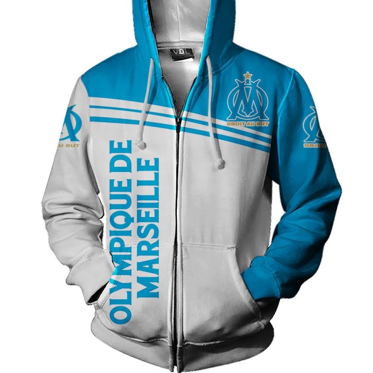 Olympique-De-Marseille-White-Blue-3D-Shirt-Hoodie-3