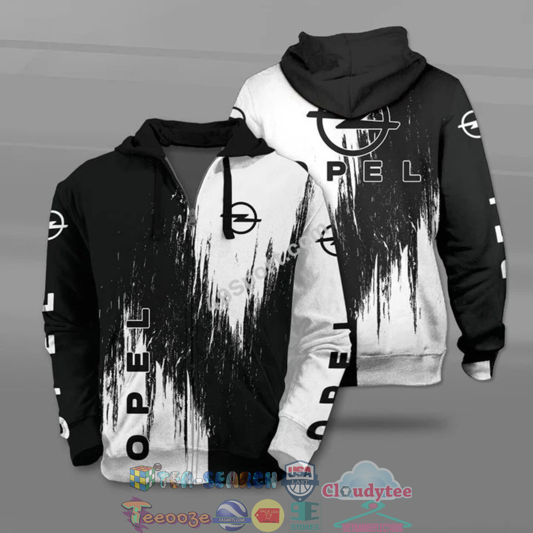 Opel All Over Printed T-Shirt Hoodie Opel All Over Printed T-Shirt Hoodie