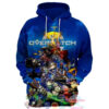 Overwatch Characters 3D Hoodie