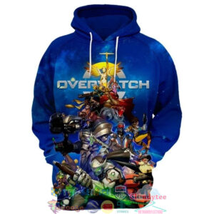 Overwatch Characters 3D Hoodie