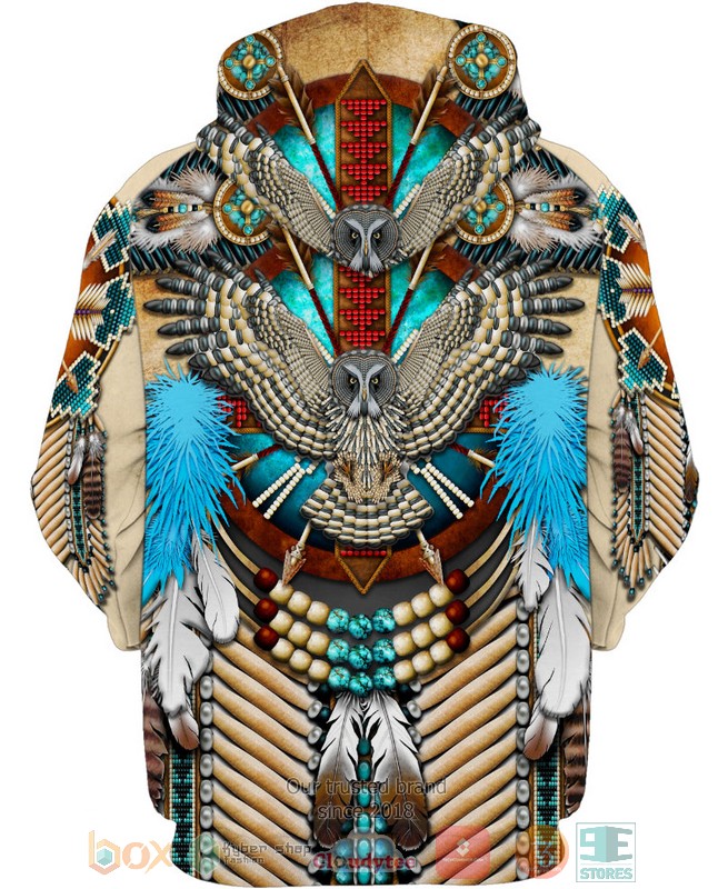 Owl-Native-American-3D-Hoodie-2-1