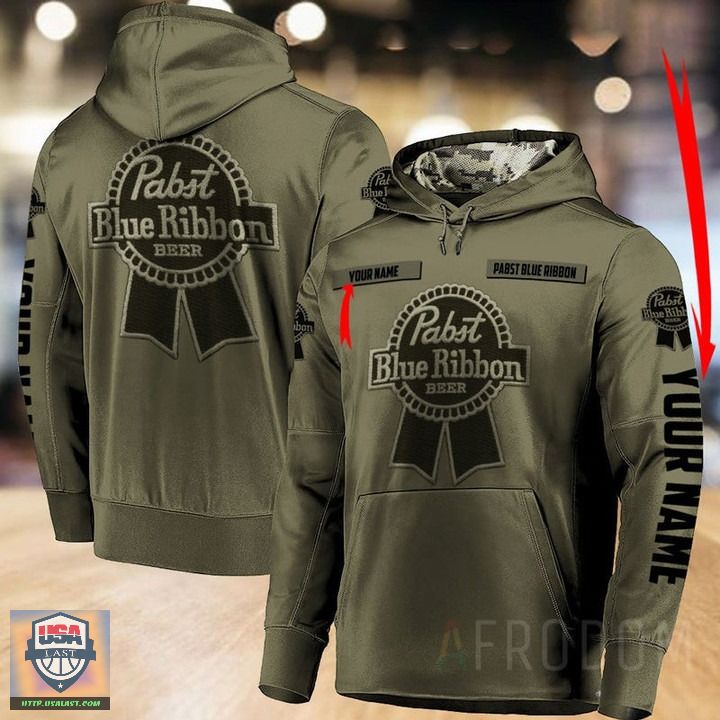 Pabst-Blue-Ribbon-Army-Custom-Name-3D-All-Over-Print-Hoodie-1