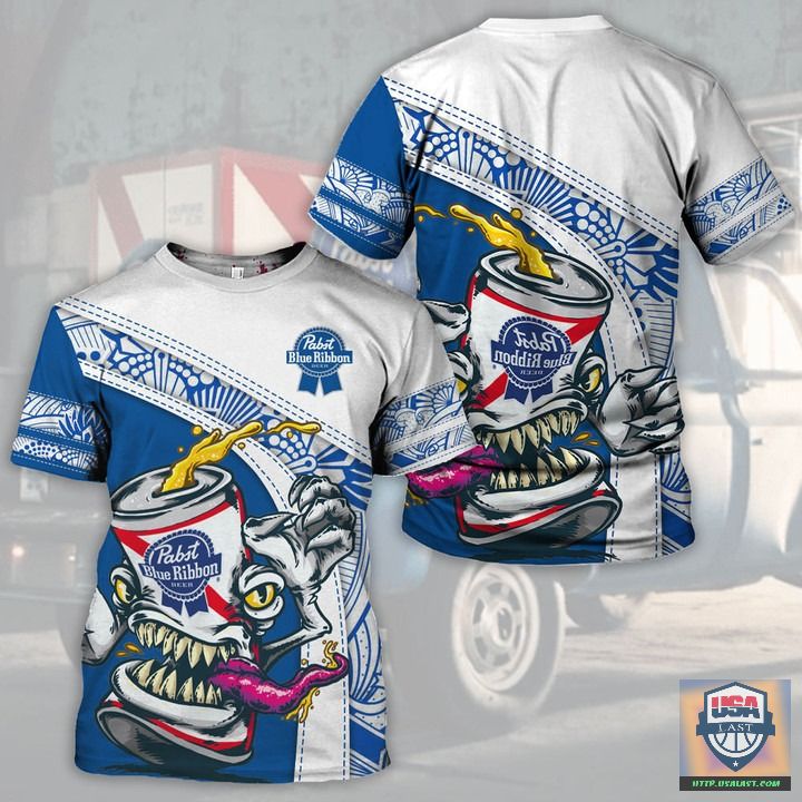 Pabst-Blue-Ribbon-Monster-3D-All-Over-Print-Hoodie-T-Shirt-1