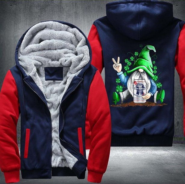 Pabst-Blue-Ribbon-Nice-Gnomes-Fleece-Hoodie-Jacket-3