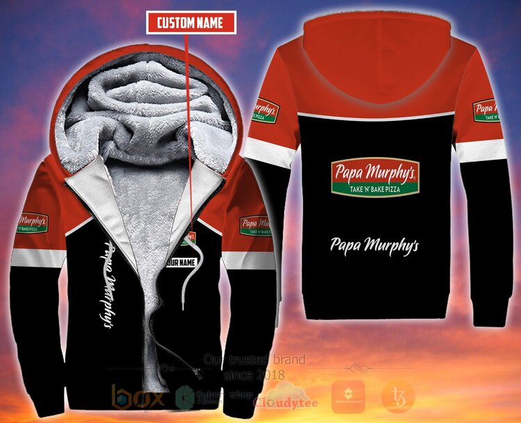 Papa Murphy’S Personalized Fleece 3D Hoodie Papa Murphy’S Personalized Fleece 3D Hoodie