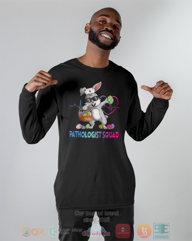 Pathologist Squad Bunny Dabbing Shirt Pathologist Squad Bunny Dabbing Shirt
