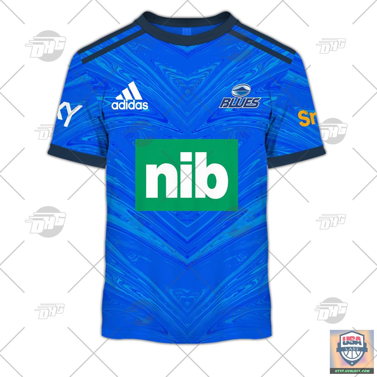 Personalise Super Rugby Auckland Blues 2022 Home Jersey Hoodie T-Shirt Personalise Super Rugby Auckland Blues 2022 Home Jersey Hoodie T-Shirt