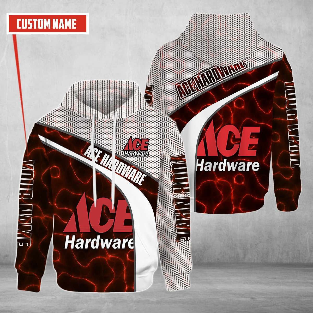 Personalized Ace Hardware Custom All Over Print 3D Hoodie Personalized Ace Hardware Custom All Over Print 3D Hoodie