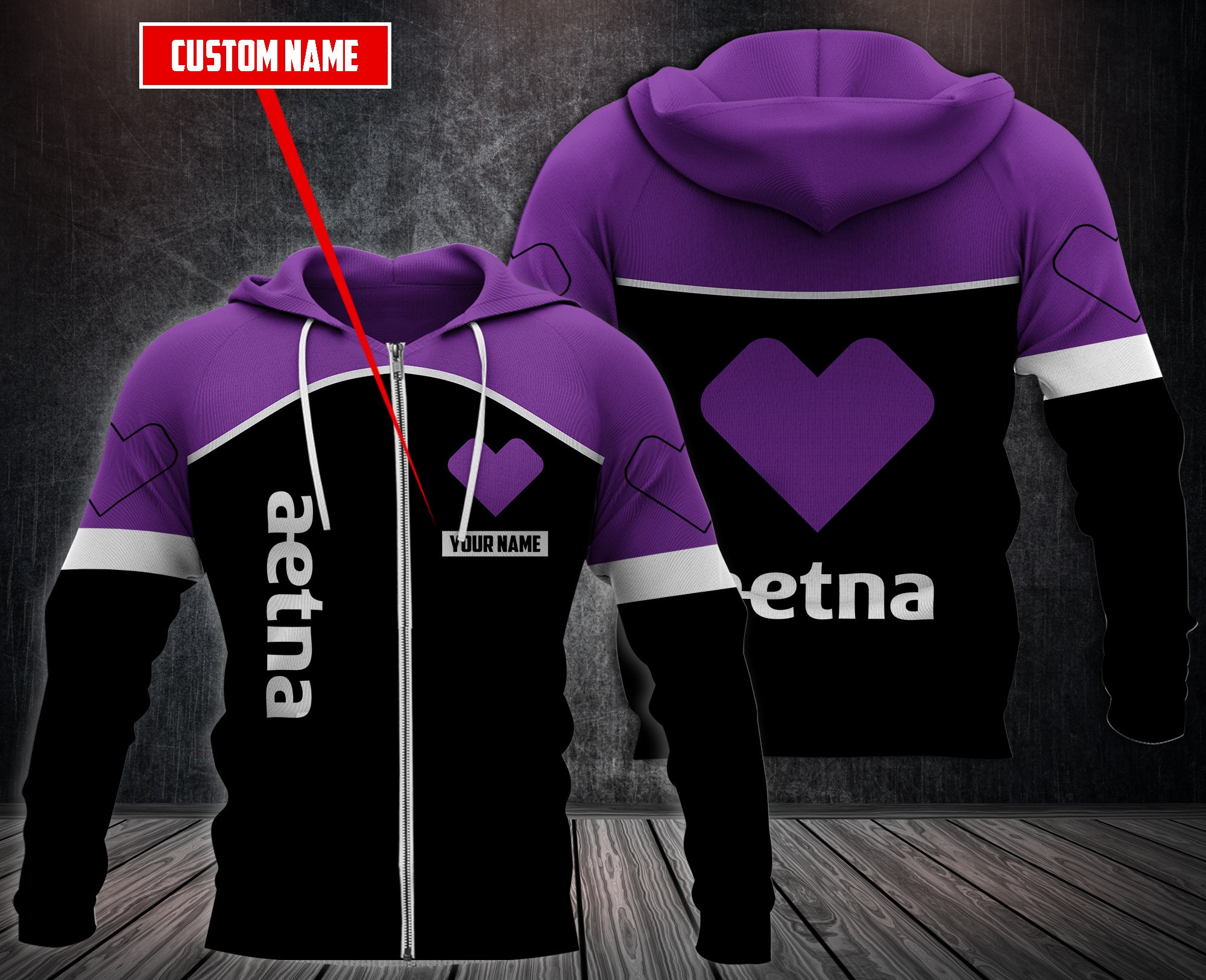 Personalized Aetna 3D Hoodie Personalized Aetna 3D Hoodie
