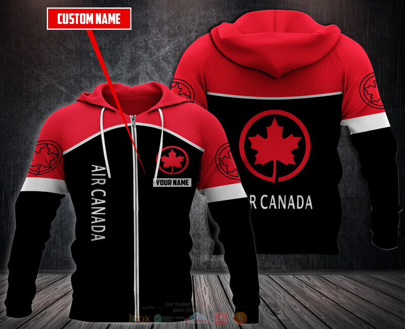 Personalized-Air-Canada-3D-Fleece-Hoodie-Zip-Hoodie-3