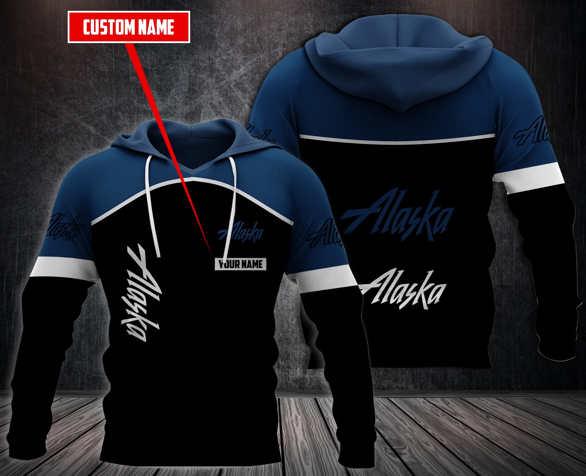 Personalized-Alaska-Airlines-Fleece-Hoodie-2