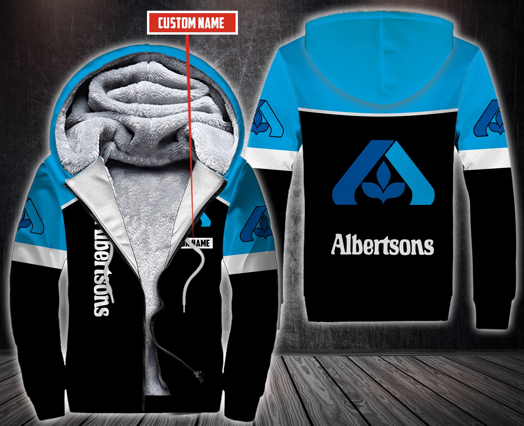 Personalized-Albertsons-Fleece-Hoodie-1