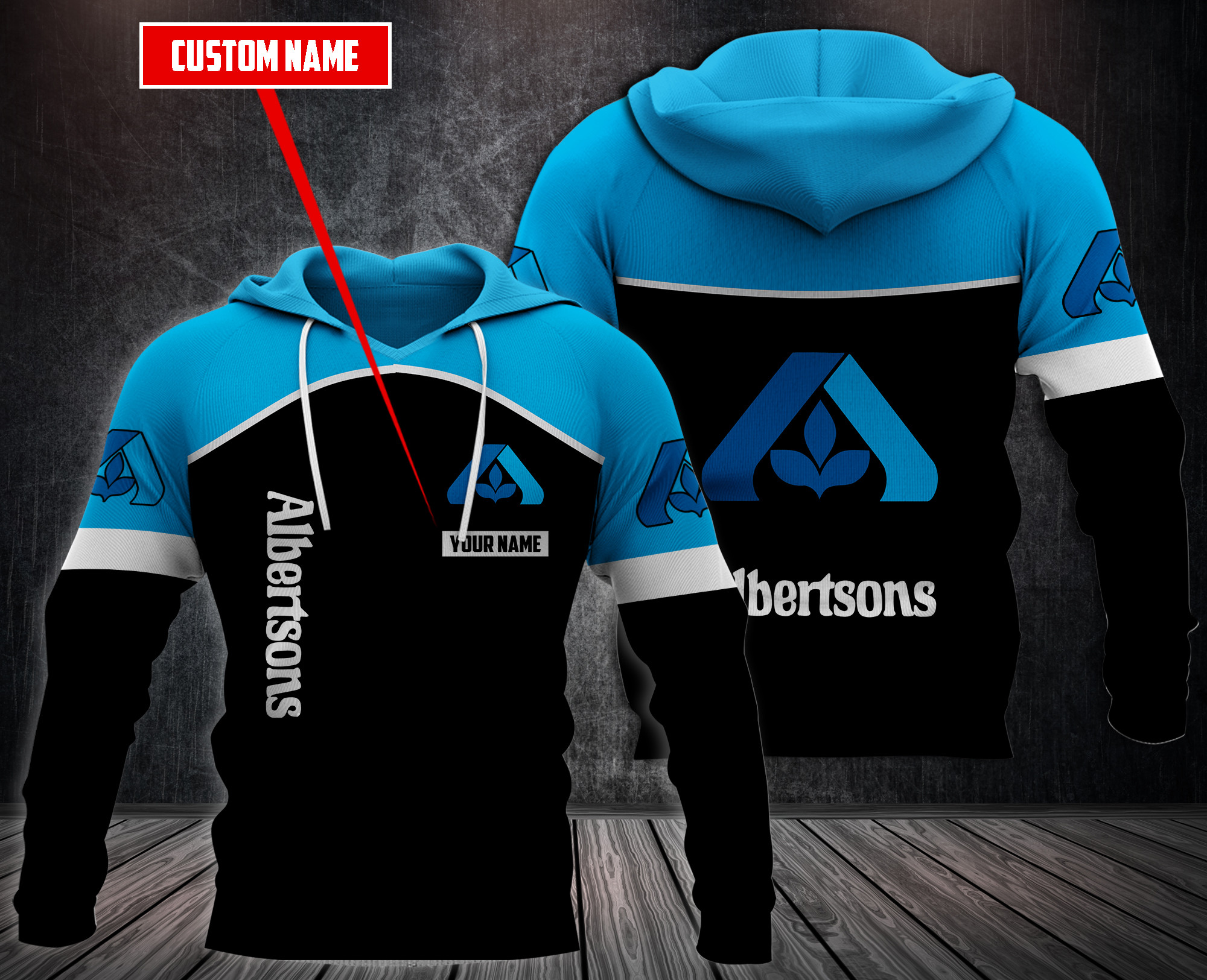 Personalized-Albertsons-Fleece-Hoodie-2