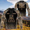 Personalized American Athletic Conference Hunting Camo Custom 3D Shirt