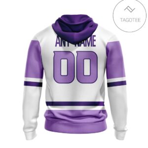 Personalized Anaheim Ducks Fight Cancer Hoodie