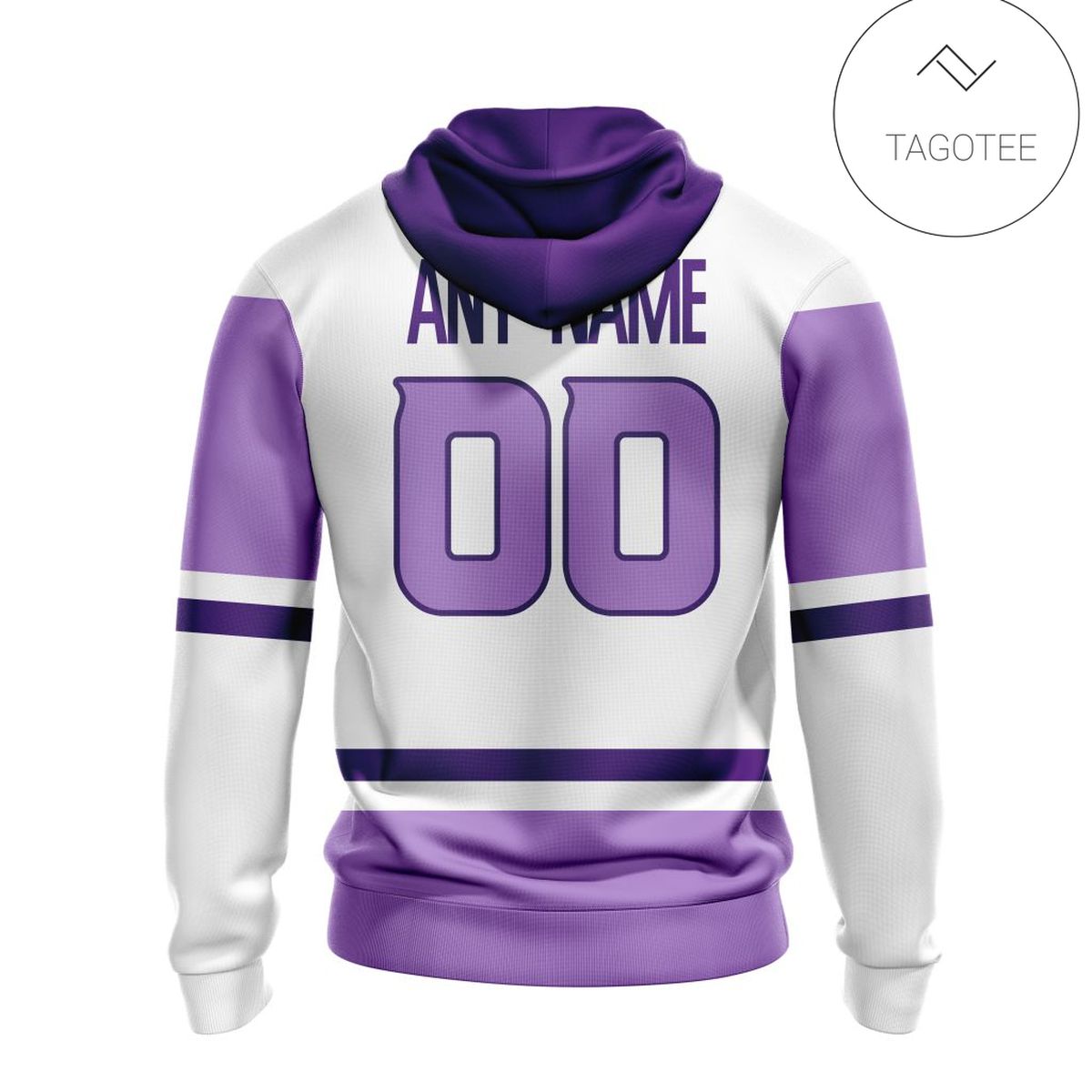 Personalized Anaheim Ducks Fight Cancer Hoodie Personalized Anaheim Ducks Fight Cancer Hoodie