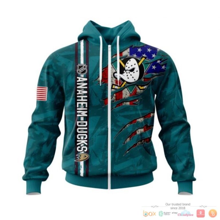 Personalized-Anaheim-Ducks-With-American-Flag-3D-Shirt-Hoodie-2