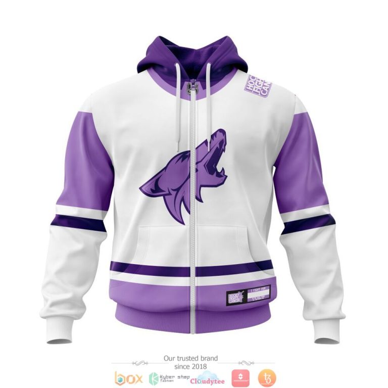 Personalized-Arizona-Coyotes-Nhl-Hockey-Fight-Cancer-Custom-3D-Shirt-Hoodie-2
