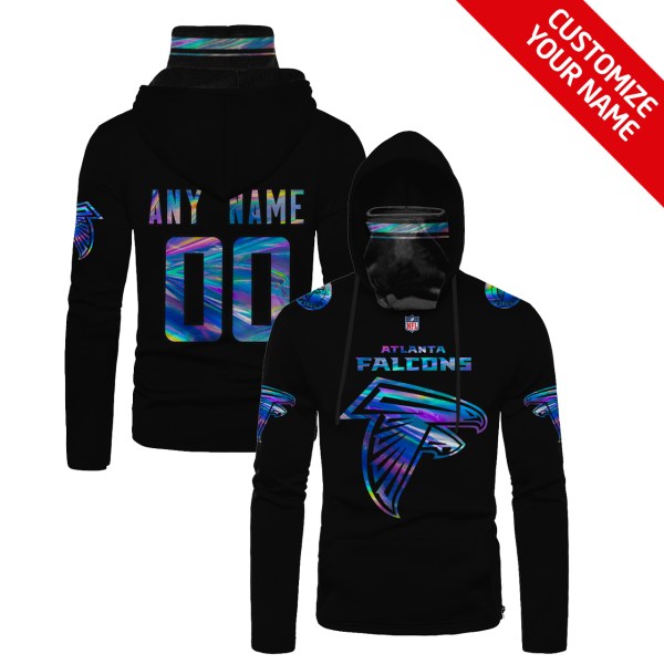 Personalized-Atlanta-Falcons-Black-Custom-3D-Hoodie-Mask-1