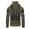 Personalized Atlanta Falcons Team Logo Mask Hoodie