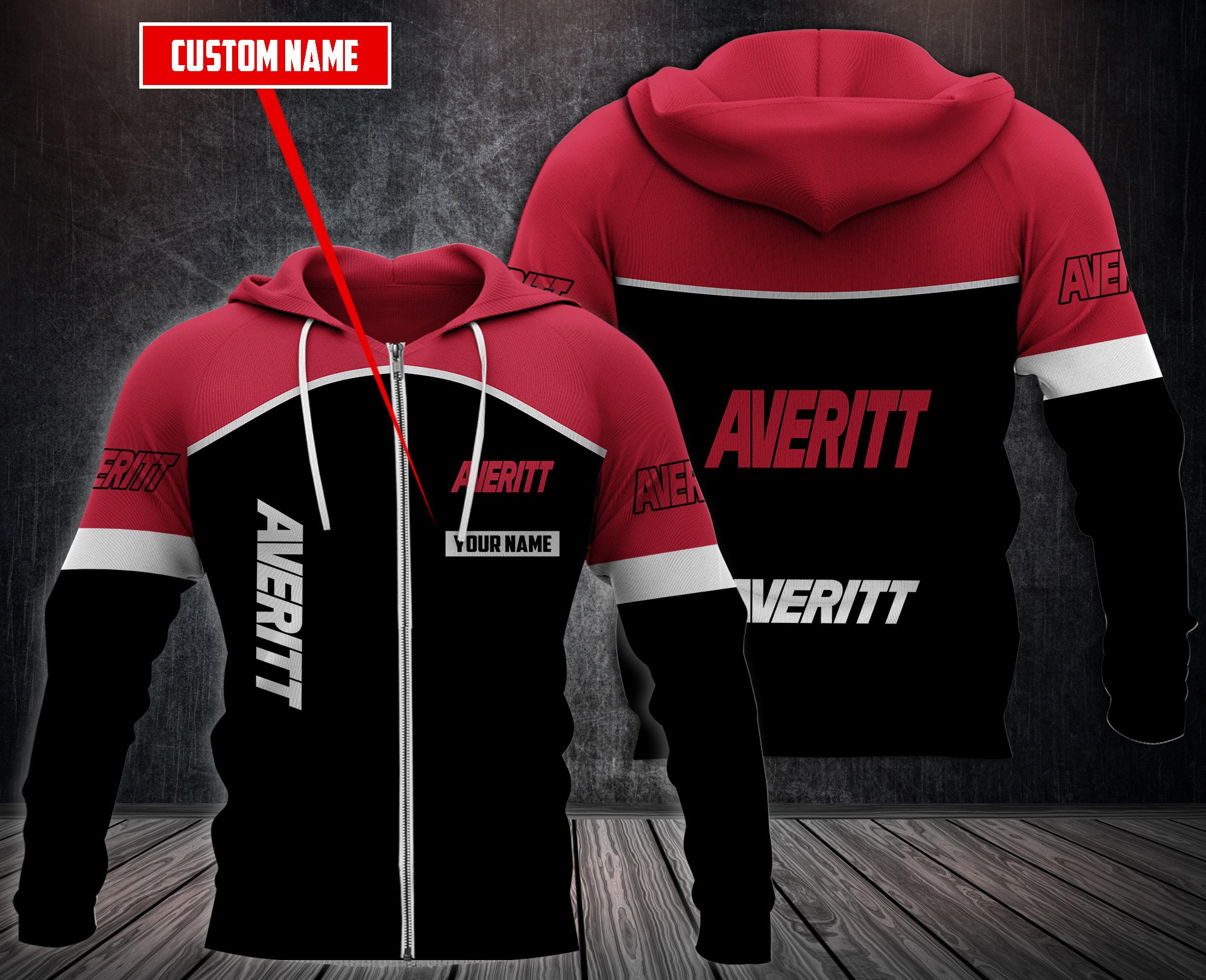 Personalized Averitt Express 3D Hoodie Personalized Averitt Express 3D Hoodie