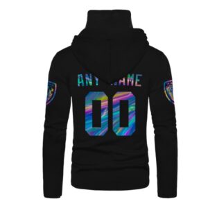 Personalized Baltimore Ravens Black Custom 3D Hoodie Mask