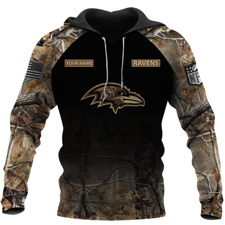 Personalized-Baltimore-Ravens-Nfl-Hunting-Camo-Custom-3D-Shirt-Hoodie-3