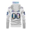 Personalized Baltimore Ravens Nfl White Custom 3D Hoodie Mask