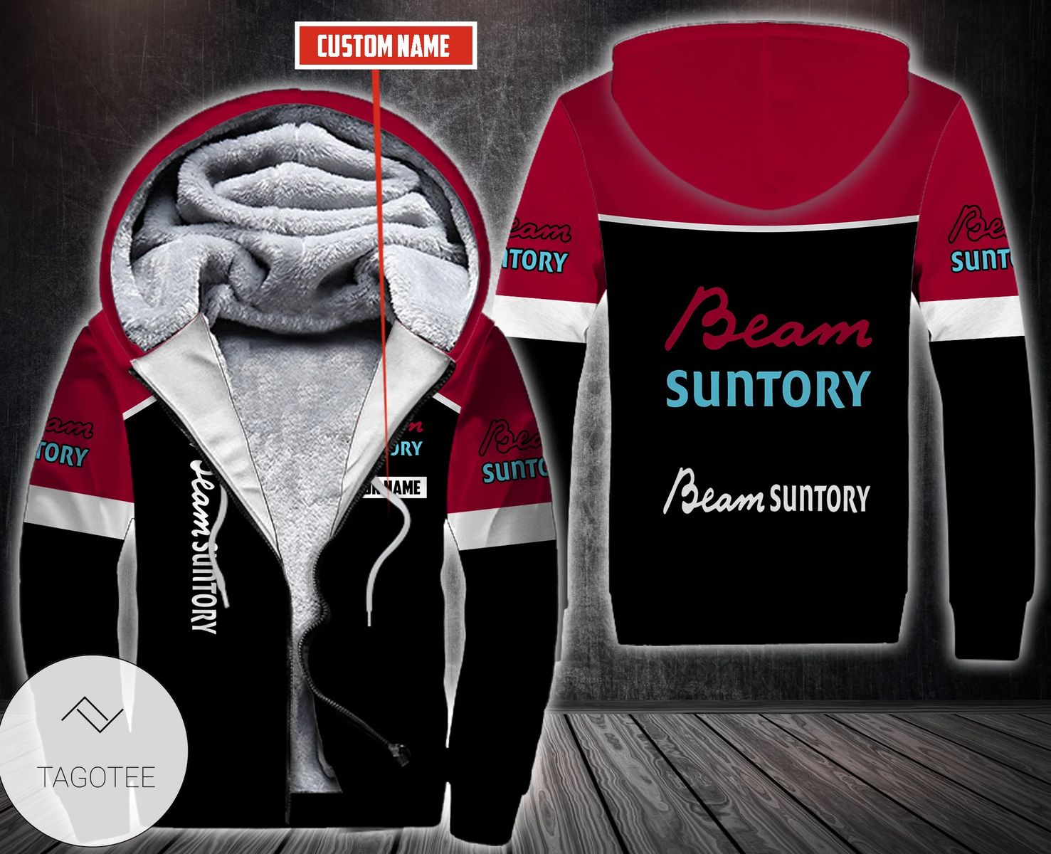 Personalized Beam Suntory Fleece Hoodie Personalized Beam Suntory Fleece Hoodie
